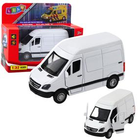  Rotaļlieta automašīna Lean Toys City Rescuers, 1:32, balta krās.