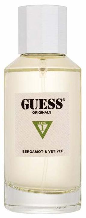 Kvapusis vanduo Guess Type 1 Bergamot & Vetiver, 100 ml