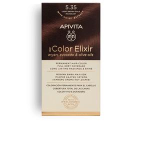 Kраска для волос Apivita My Color Elixir, light brown gold mahogany цв., 5.35, 50 мл