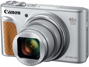 Digitālā fotokamera Canon PowerShot SX740 HS Lite Edition, sudraba krās.
