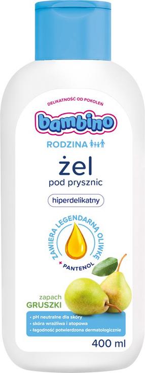 Kūno prausimosi želė Nivea Family, 400 ml