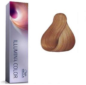 Matu krāsa Wella Illumina Color, light natural mahogany blonde krās., 8/05, 60 ml