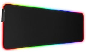 Pelės kilimėlis Riff RGB-01, 30 cm x 80 cm, juoda sp.