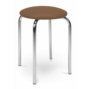 Taburete Chico V49 V-NS-CHICO-V49-TAB, brūna krās., 41 cm x 41 cm x 47.5 cm