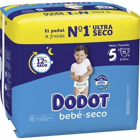 Mähkmed Dodot Bebe Seco, 5 suurus, 11 - 16 kg, 72 tk