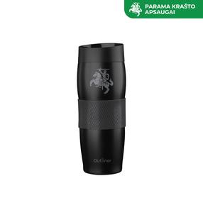 Termogertuvė Outliner Vytis, juoda sp., nerūdijantysis plienas, 0.35 l