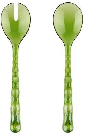 Lusikas, salatilusikate komplekt Guzzini Vanity, 27.5 cm, roheline v., 2 tk