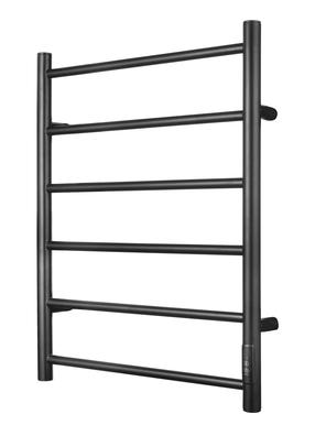 Elektriskais dvieļu žāvētāja stienis Thema Lux BK109W-6T, melna krās., 53 cm x 70 cm, 80 W