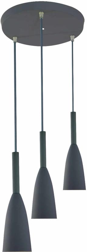 Šviestuvas kabinamas Light Prestige Solin LP-181/3P GR, E27, 3 x 60 W, pilka sp. / pilka sp.