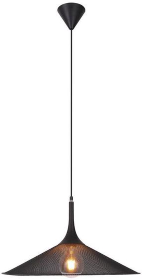 Lampa griesti Candellux Kiruna, E27, 1 x 40 W, melna krās. / melna krās.