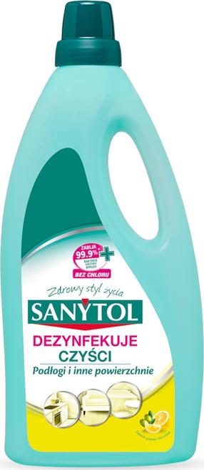 Grīdas tīrīšanas šķidrums Sanytol Universal Lemon, universāls, 1 l