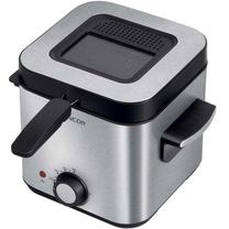 Prekė su pažeista pakuote. Gruzdintuvė Sencor SFR 6200SS, sidabro sp./juoda sp., 900 W, 1.5 l