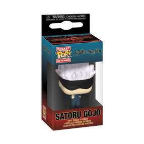Atslēgu piekariņš Funko POP! Jujutsu Kaisen Gojo, 10 cm, balta krās./melna krās.