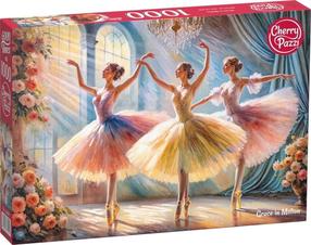 Dėlionė CherryPazzi Grace In Motion 31001, 50 cm x 70 cm, 1000 vnt., įvairių spalvų