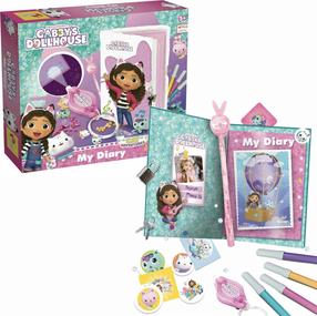 Набор для творчества, дневник Lisciani Gabby's Dollhouse, многоцветный