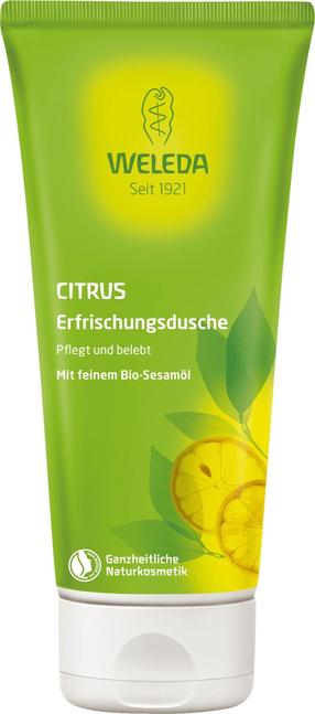 Kūno prausimosi želė Weleda Citrus Creamy, 200 ml