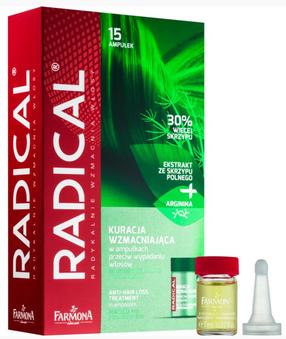 Ampula matiem Farmona Radical, 15 gab., 5 ml