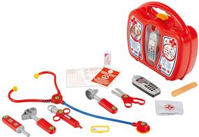 Žaislinis daktaro rinkinys Klein 4350, raudona