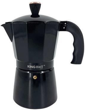 Moka kavinukas KingHoff KH-1883, 0.3 l, juoda sp.