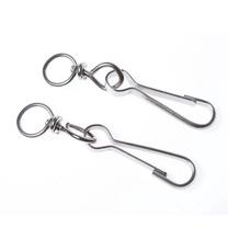 Karabinai Haushalt DIN4293, nikeliuota, metalas, Ø 4 cm, 2 vnt.