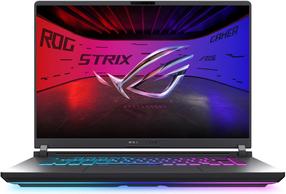 Nešiojamas kompiuteris Asus ROG Strix G16, 8940HX, 16 GB, 1 TB, 16 ", NVIDIA GeForce RTX 5070 Ti, juoda sp., ANGLŲ (INT)