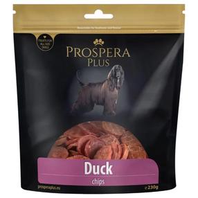 Лакомство для собак Prospera Plus Chips, мясо утки, 0.23 кг