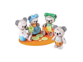 Figūriņu komplekts Hape Koala Family E3528, daudzkrāsaina