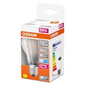 Лампочка Osram LED, E27, белый цв., E27, 9 Вт, 1055 лм