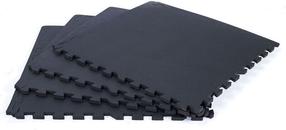Grindų danga treniruokliams Gymstick Interlocking Mat Set, 60 cm x 60 cm x 1 cm, 4 vnt.