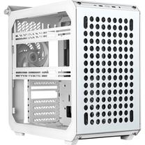 Kompiuterio korpusas Cooler Master Qube 500 Flatpack, skaidri sp./balta sp.