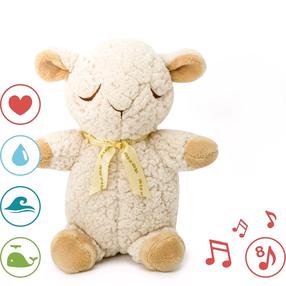Projektor - beebi uneabi Cloud B Sleep Sheep On The Go, beež v.