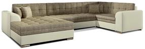 Kampinė sofa Damario Berlin 03, Soft 33, šviesiai ruda sp., kairinė, 189 x 338 cm x 78 cm
