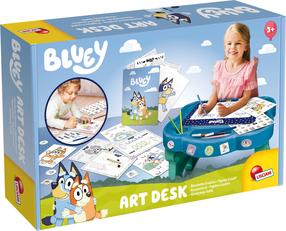 Joonestusvahendite komplekt Lisciani Bluey Art Desk, sinine v.