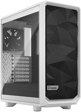 Kompiuterio korpusas Fractal Design Meshify 2 Compact TG Clear, balta sp.