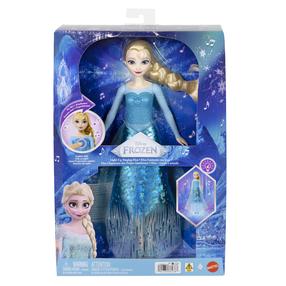Lėlė Disney Frozen Ice Power Elza, 30 cm, mėlyna sp.