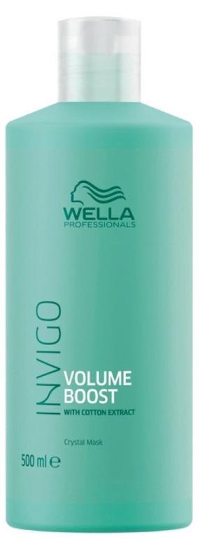 Matu maska Wella Professionals Invigo Volume Boost Crystal, 500 ml