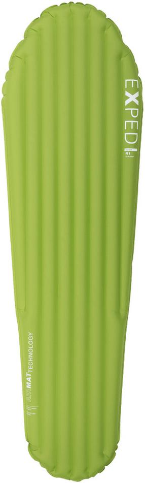 Savaime prisipučiantis čiužinys Exped Ultra 1R LW Mummy, žalia sp., 197 x 65 cm