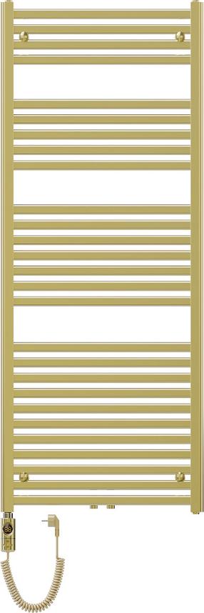 Elektrinis rankšluosčių džiovintuvas Mexen Hades, aukso sp., 60 cm x 150 cm, 600 W