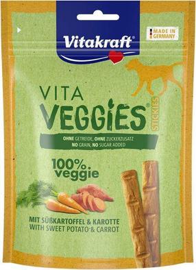 Лакомство для собак Vitakraft Vita Veggies, сладкая картошка/морковь, 0.08 кг