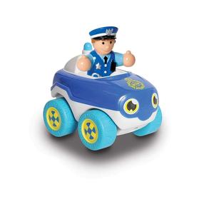 Rotaļu policijas mašīna Wow Toys My First Bobby, zila krās.