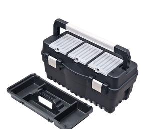 Įrankių dėžė Okko SKRS600FRCCZALT0, 54.7 cm x 27.1 cm x 27.8 cm, aliuminio sp./juoda sp.