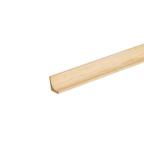 Внутренний отделочный угол, сосновый цв., 250 см x 1.9 см