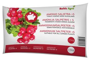 Amonio salietra sodo augalams Baltic Agro, birios, 15 kg