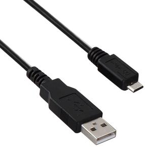 Vads Akyga USB 2.0 A male, Micro USB 2.0 B male, 1 m, melna krās.