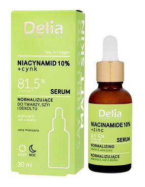 Veido serumas Delia Cosmetics Niacinamide, 30 ml