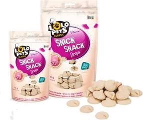 Skanėstas šunims Lolo Pets Classic Milk Drops with Vitamins, 0.2 kg