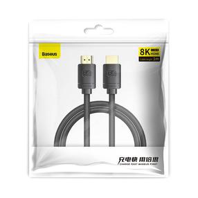 Kabelis Baseus CAKGQ-J01 HDMI, HDMI, 1 m, melna krās.