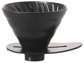Kafijas pilinātājs Hario V60 Switch & Match 02 VDCM-02-MB, 0.2 l, melna krās.