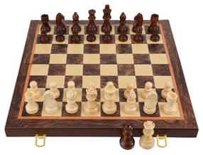 Šachmatai Magnetic Walnut Staunton