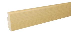 Плинтус Barlinek P20, 222 см x 5.8 см x 2 см, пепел цв.